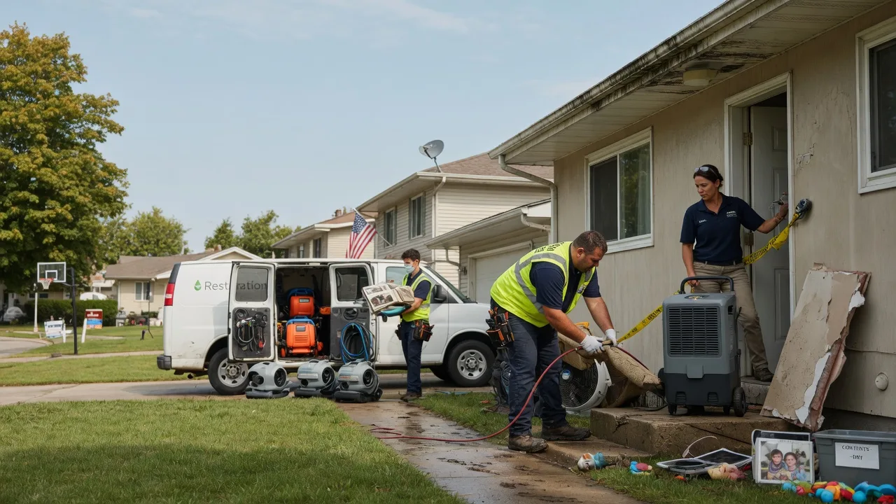 Water Damage Restoration in Beallsville, PA near me